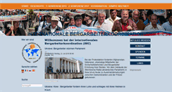 Desktop Screenshot of minersconference.org